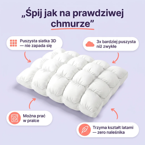 Poduszka Chmurka Puchsnu